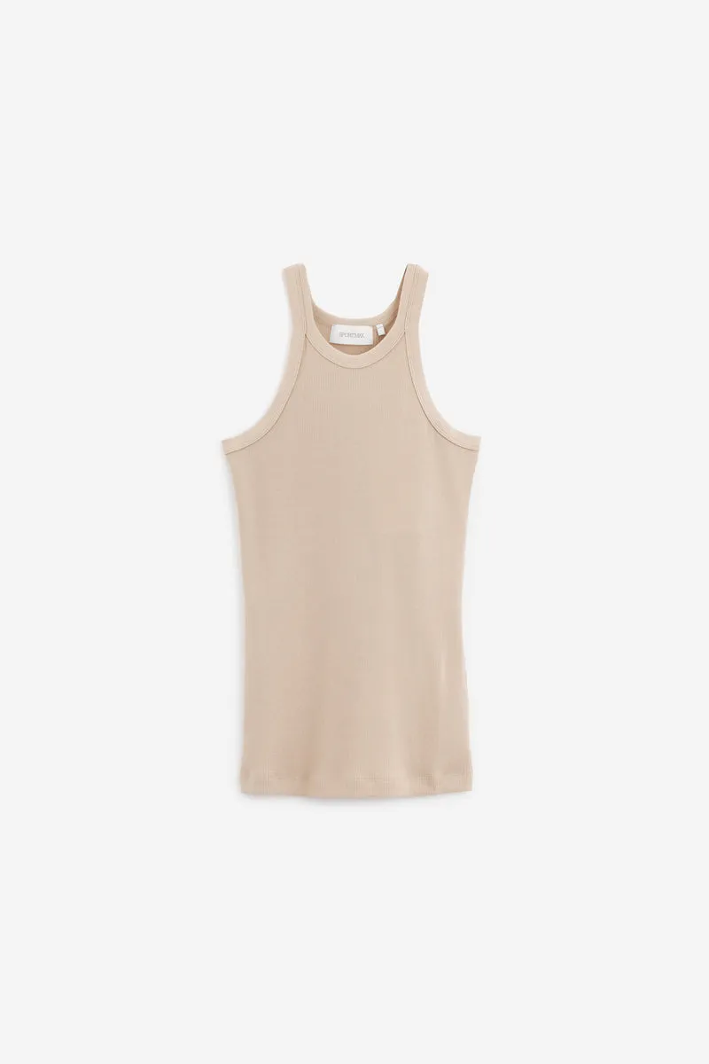 Canotta NASTIE in cotone beige