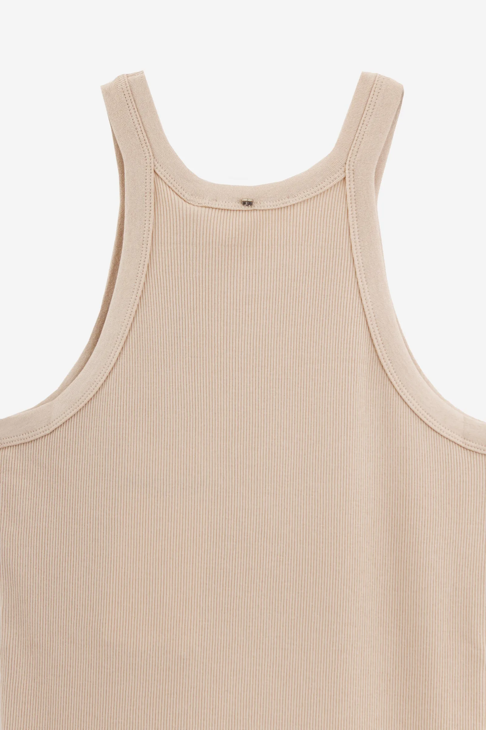 Canotta NASTIE in cotone beige