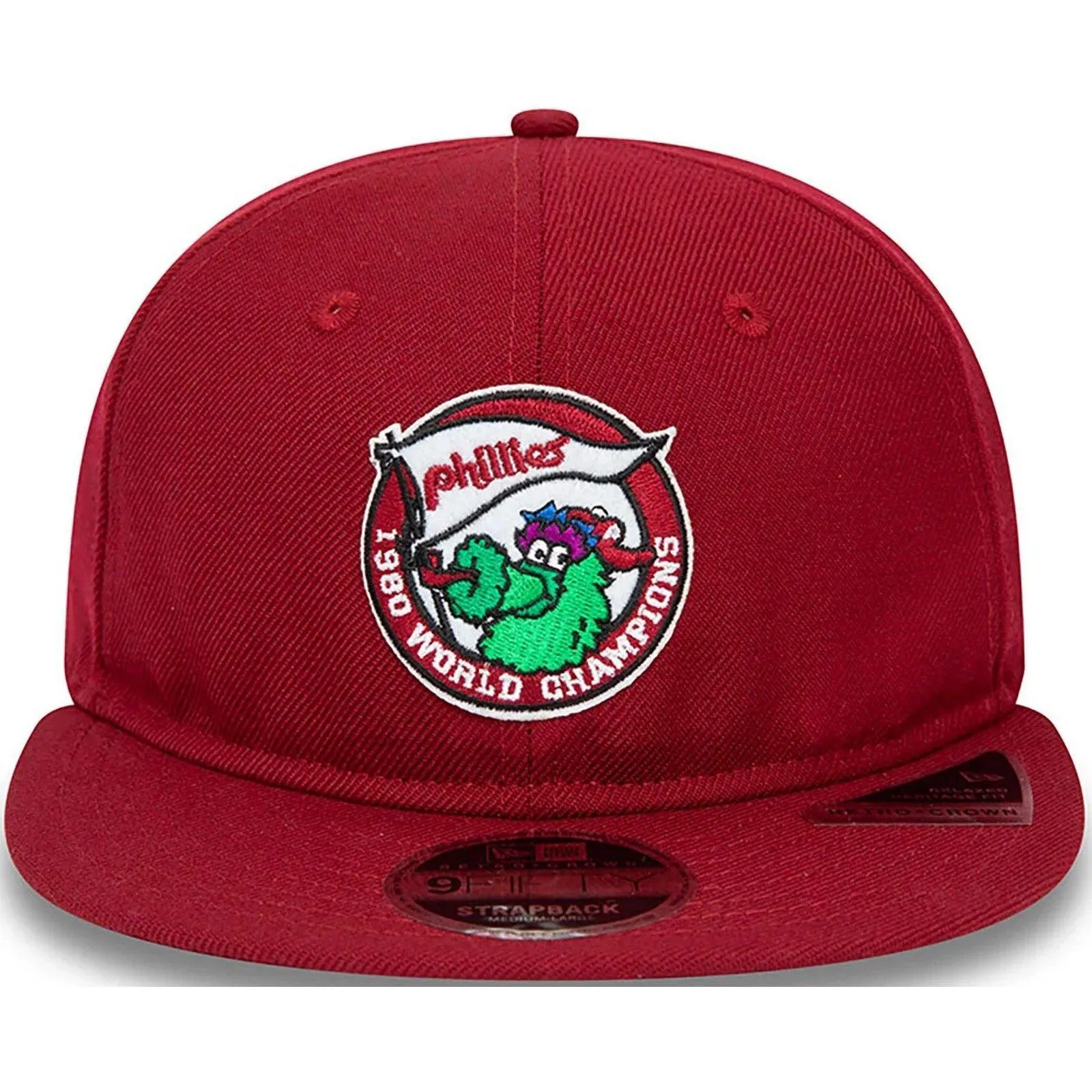 Cappellini da baseball Uomo New Era - Mlb Retro 9Fifty Rc Phiphico - Rosso