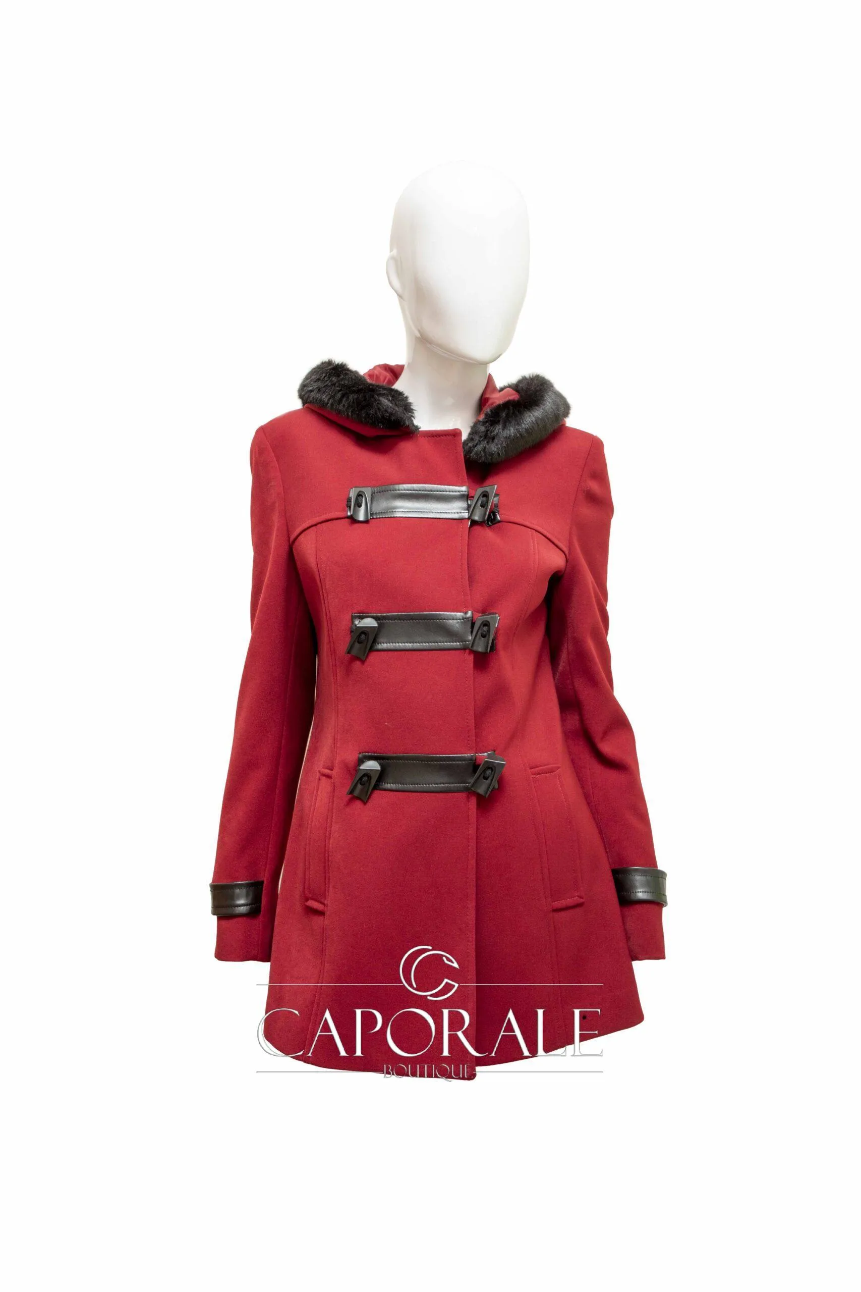 Cappotto donna Cannella 99320 bordeaux
