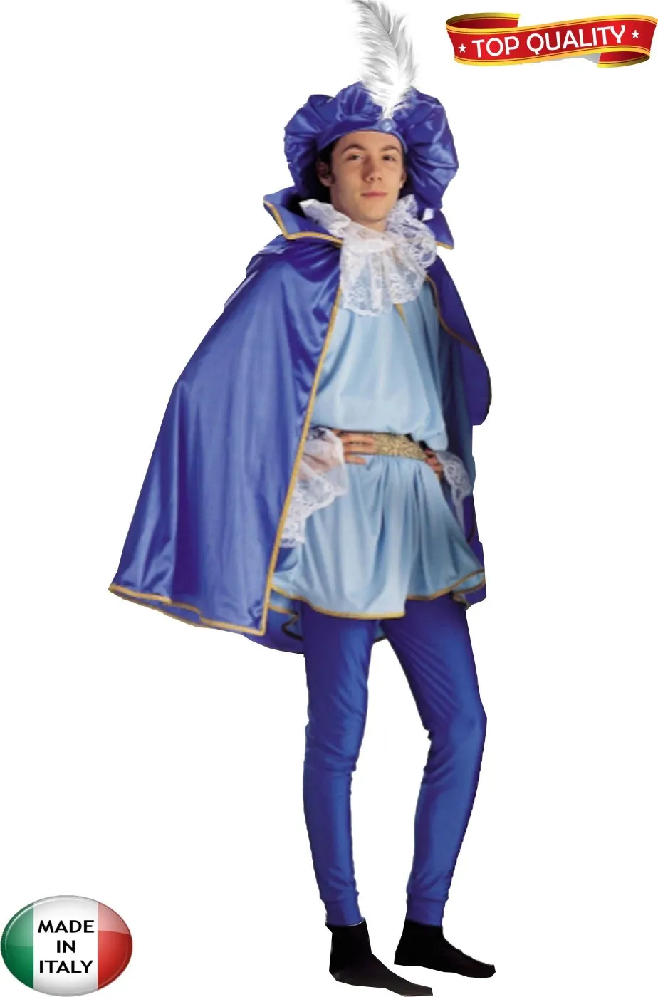 Costume Principe Azzurro pittore rinascimentale