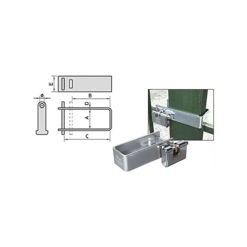 CRAVATTA PER CANCELLI VIRO ART.676,Eur 15,46 
