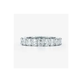 Eternity Diamanti Asscher 2 carati in oro bianco 18k