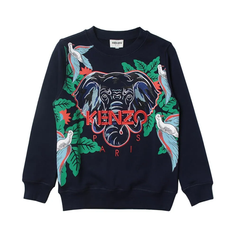  FELPA KENZO. BLU 