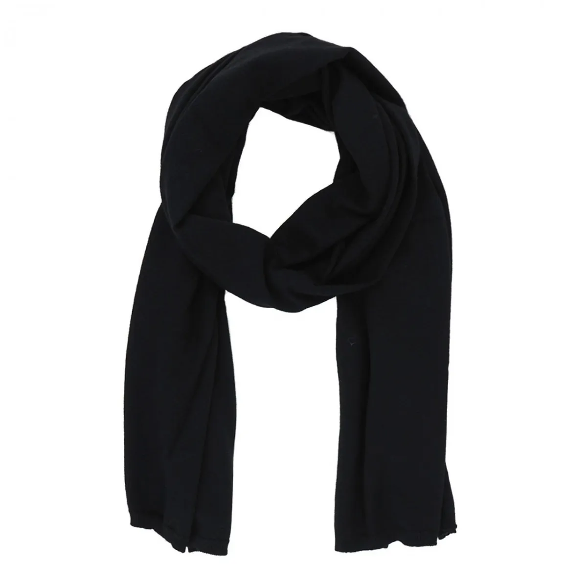 Fiamma Sciarpa In Maglia, Nero