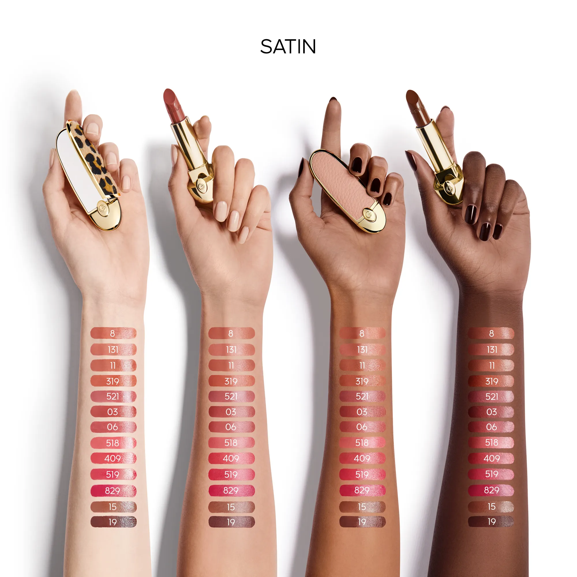  GUERLAIN   ROUGE G Il ricarica - Il rossetto personalizzabile per labbra curate |  - 131 LE BEIGE PRALINÉ - SATIN