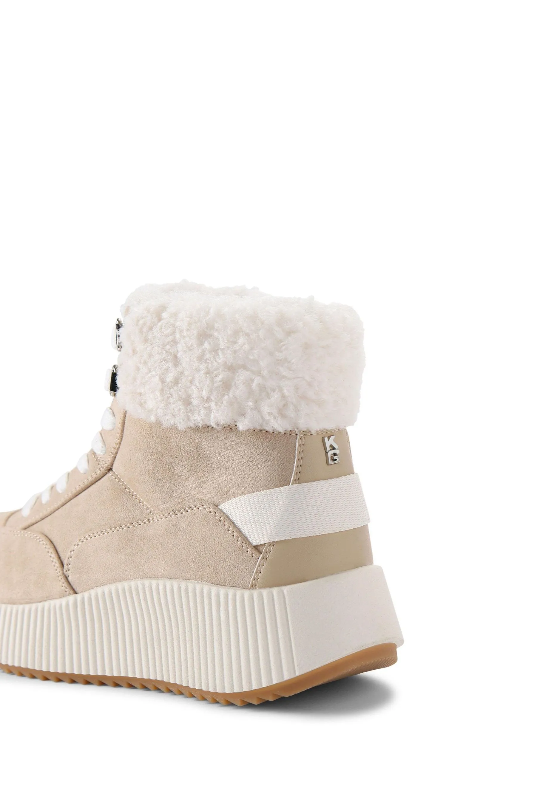 KG Kurt Geiger Later Borg Ankle Trainers    