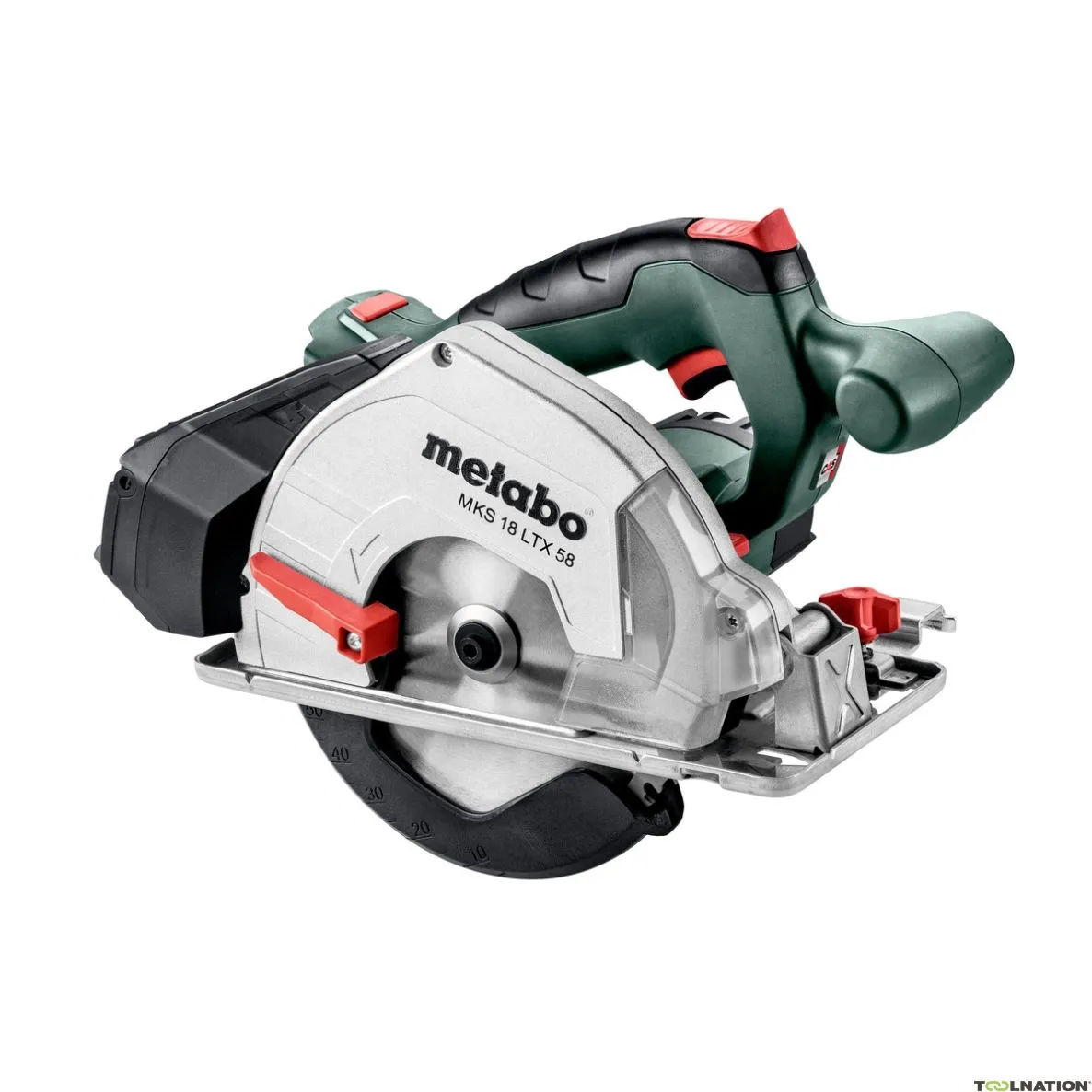 Metabo 600771890 Sega circolare a batteria MKS 18 LTX 58 per metallo 18V senza batterie e caricatore