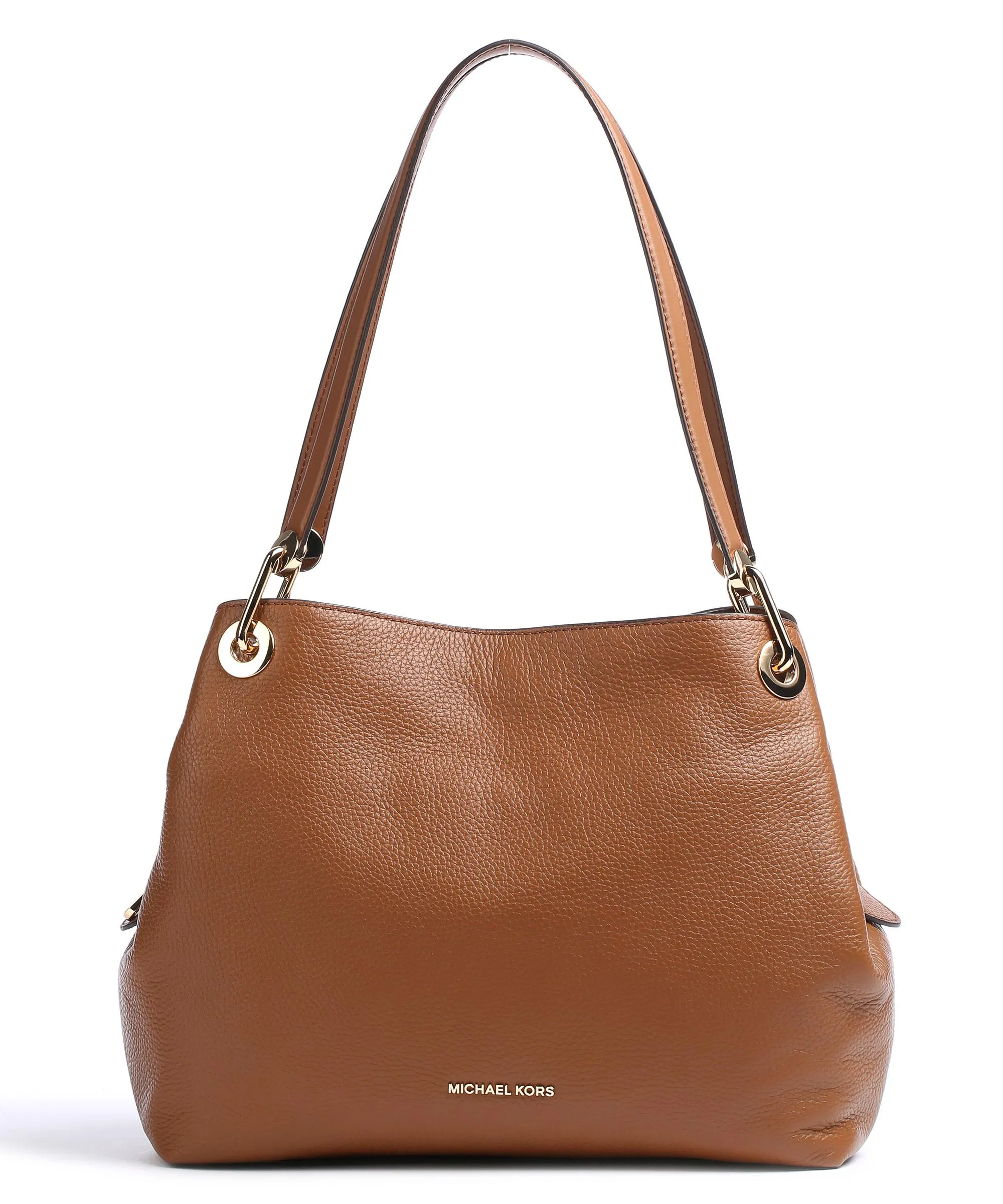  Michael Kors Raven Borsa hobo pelle di vacchetta grana marrone  