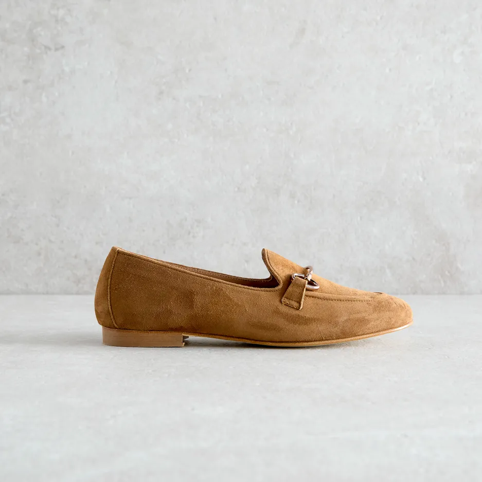 Mocassino Cuoio con Morsetto