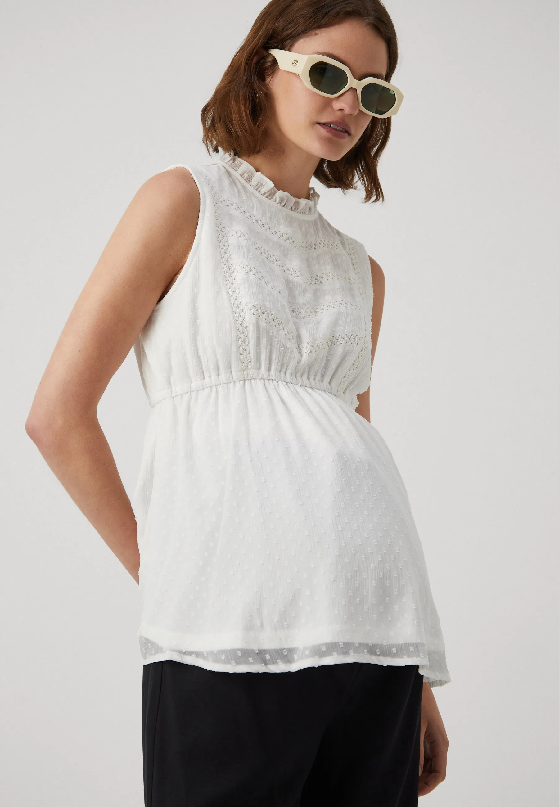 OLMGITA O NECK  - Top