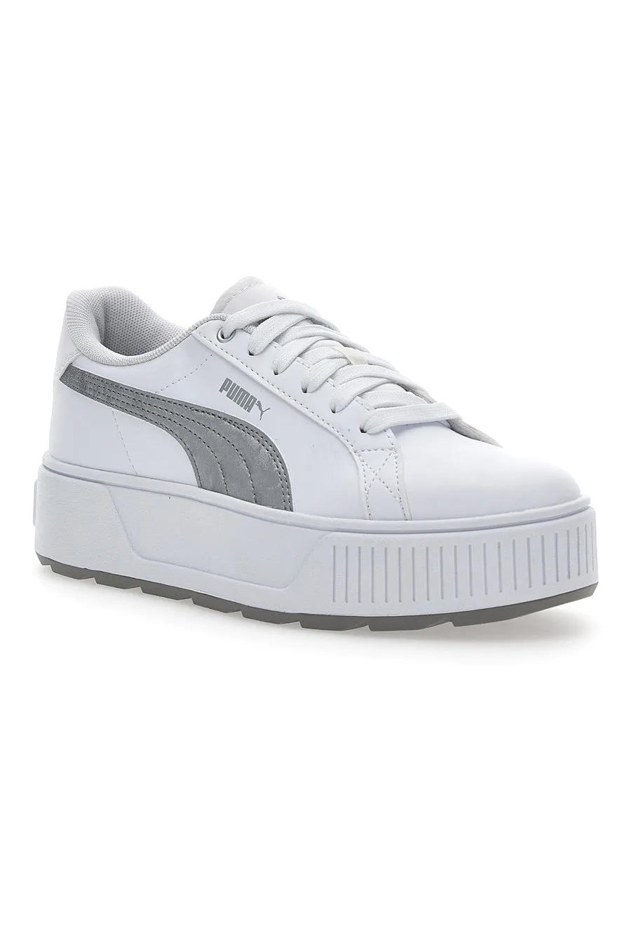   PUMA Sneakers con Flatform Puma Karmen Space Metallics Bianche