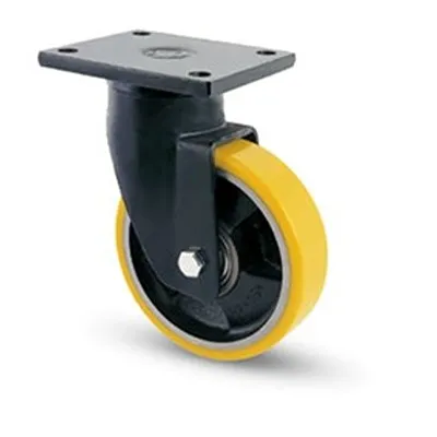 Ruota per carrelli orientabile RS PRO in Poliuretano, Ø 150mm, 650kg