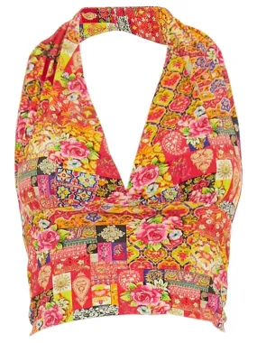 S24T07 - Top corto Camellia Sunrise Baba Design