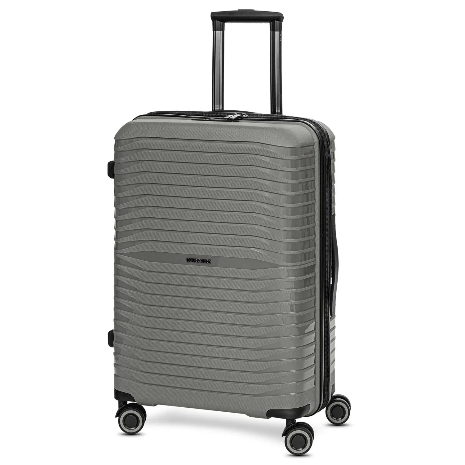 Stratic Shine 4 ruote Set di valigie 3 pezzi con piega di espansione