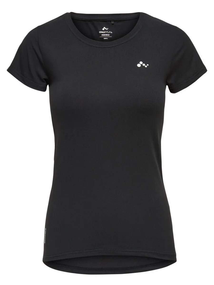 T-SHIRT E CANOTTE INTIMO E JOGG Donna ONLY PLAY 15135153 CLARISA TEE BLACK