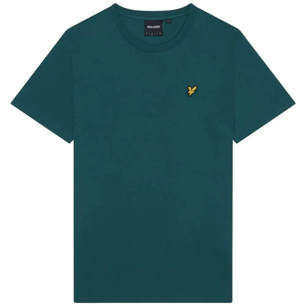 T-SHIRT Uomo LYLE & SCOTT 1874 TS400VOG PLAIN T-SHIRT W746 MALACHITE GREEN