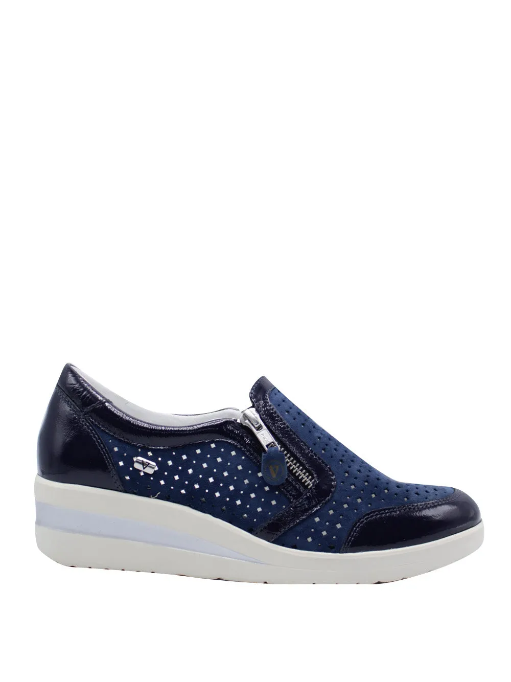 VALLEVERDE Slip-on con zeppa Donna - Blu modello 36201