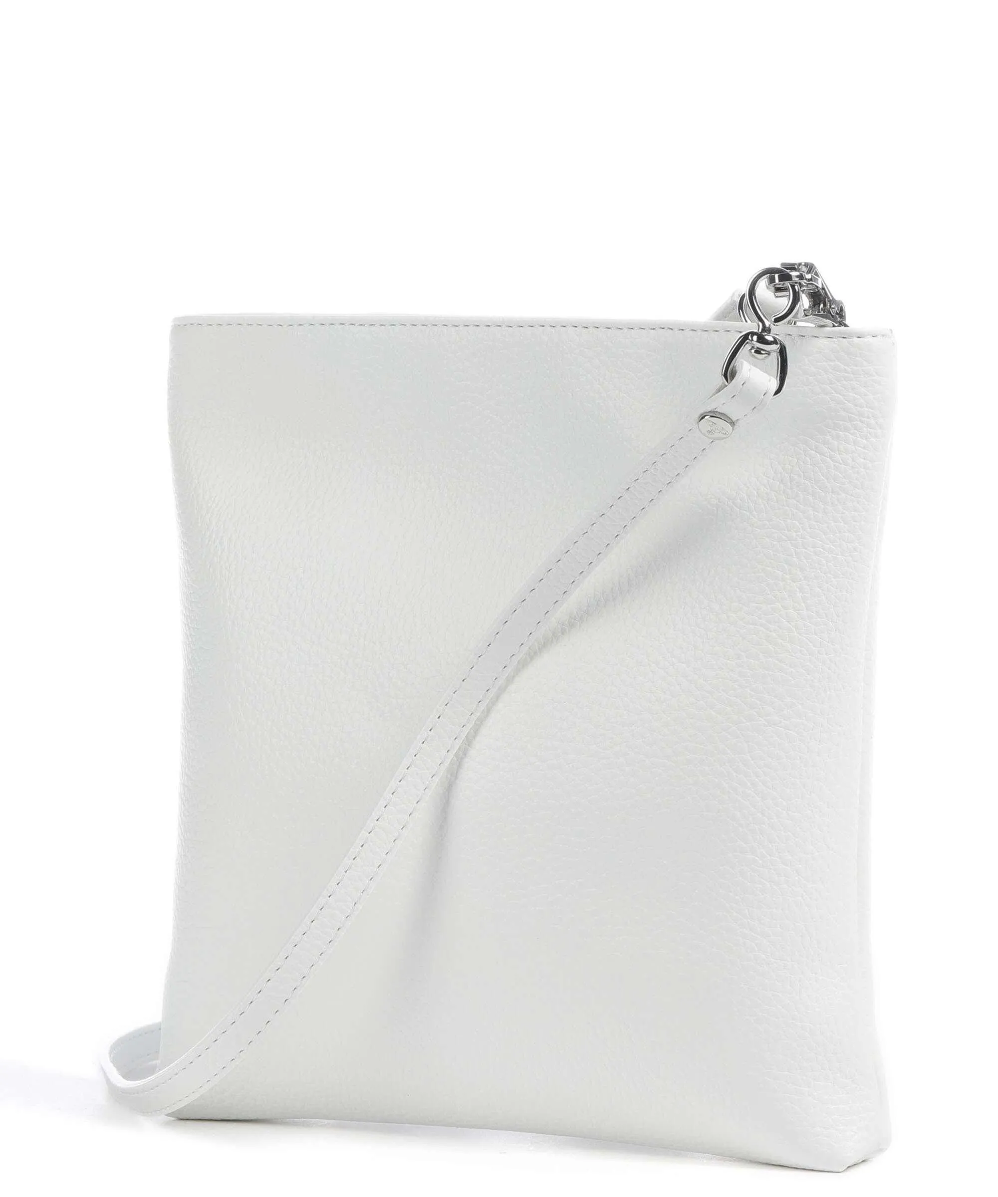  Vivienne Westwood Squire Re-Vegan Square Borsa a tracolla pelle sintetica bianco  